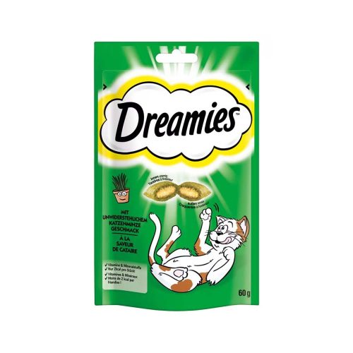 Dreamies jutalomfalat catnip - 60g