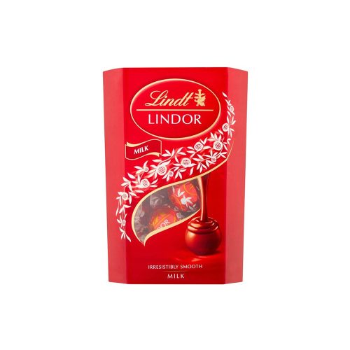 Lindor Milk tejcsokoládé golyók díszdobozban - 137g